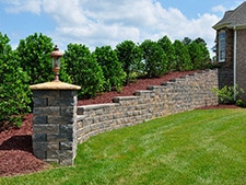 Retaining Wall masonry supply